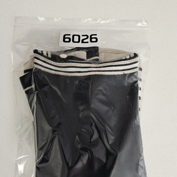 White House Black Market Sweater Womens XS Black Striped Knit Cardigan Metallic - Picture 10 of 10